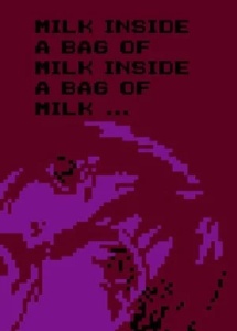 Milk inside a bag of milk inside a bag of milk